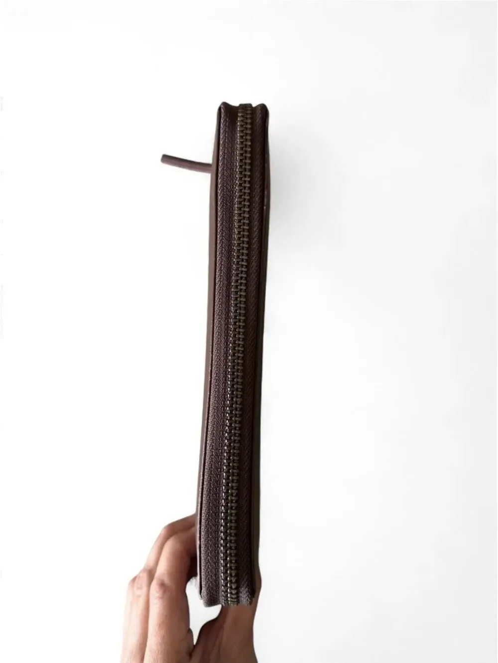 Montana Hudson Genuine Leather Zip Around Wallet Handcrafted